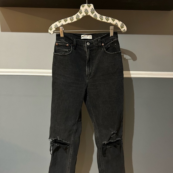 Abercrombie ankle straight ultra high rise 26 - Picture 2 of 4